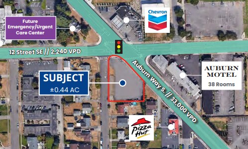 Primary Photo Of 1201 Auburn Way S, Auburn Land For Sale