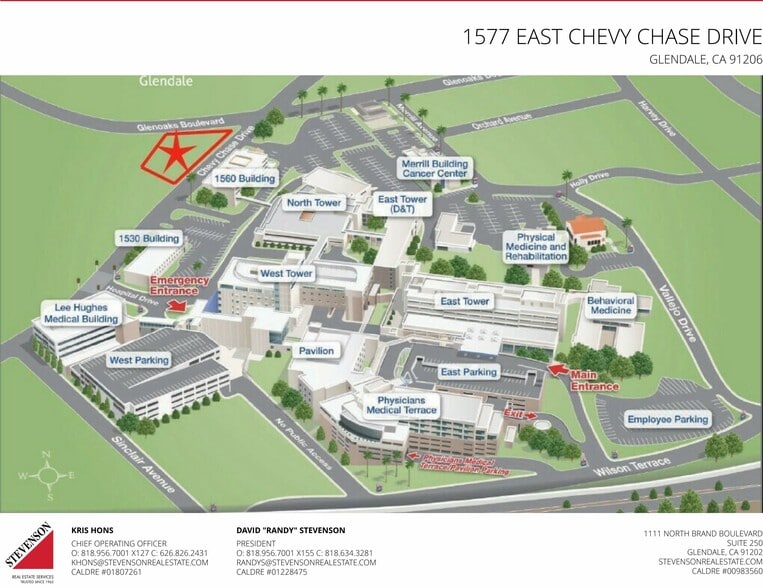 More Photos Of 1577 E Chevy Chase Dr, Glendale Medical For Lease