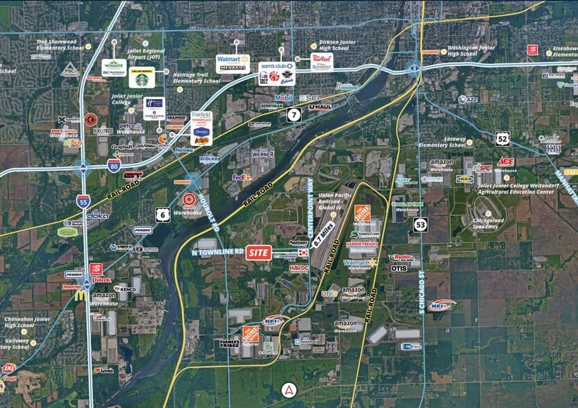 More Photos Of 3201 Centerpoint Way, Joliet Land For Lease