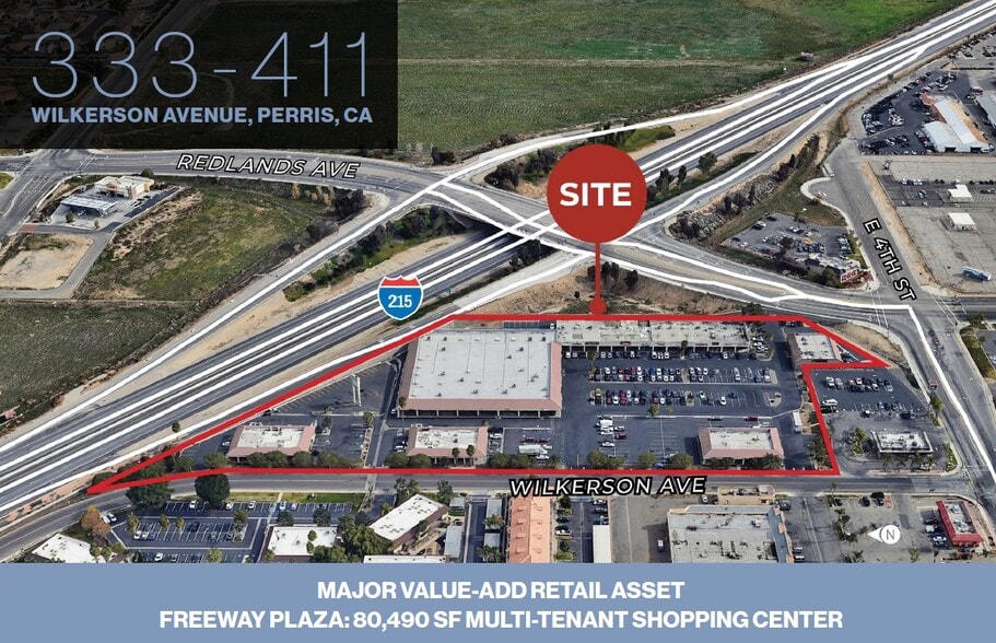 Primary Photo Of 333-411 Wilkerson Ave, Perris Storefront For Sale