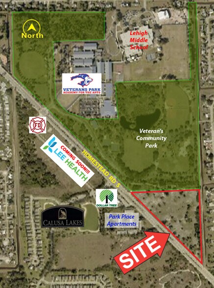 Primary Photo Of 155 Homestead Rd S, Lehigh Acres Land For Sale