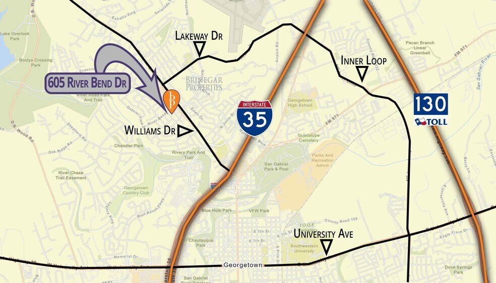 More Photos Of 605 River Bend Dr, Georgetown Office For Lease