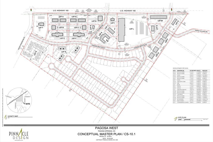 More Photos Of Highway 160 Land (4 way lighted intersections), Pagosa Springs Land For Sale