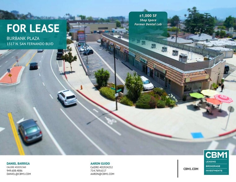Primary Photo Of 1513-1527 N San Fernando Blvd, Burbank Storefront Retail Office For Lease