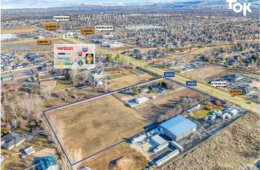 More Photos Of 4255 N Ten Mile Rd, Meridian Land For Sale