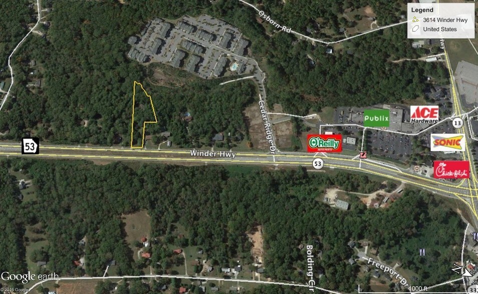 More Photos Of 3562 Winder Hwy, Flowery Branch Land For Sale