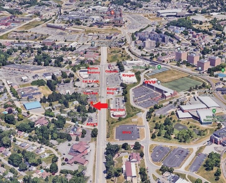 Primary Photo Of 337 Patteson Dr, Morgantown Land For Sale