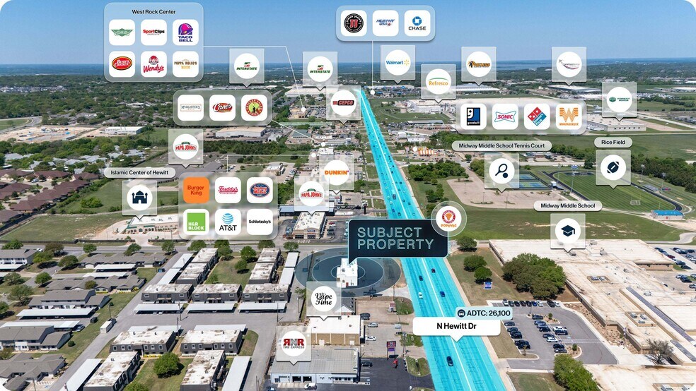 More Photos Of 847 N Hewitt Dr, Hewitt Restaurant For Sale