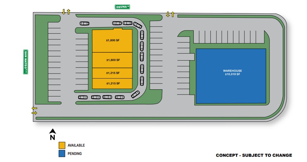 More Photos Of 6000 San Mateo Blvd NE, Albuquerque Storefront For Lease