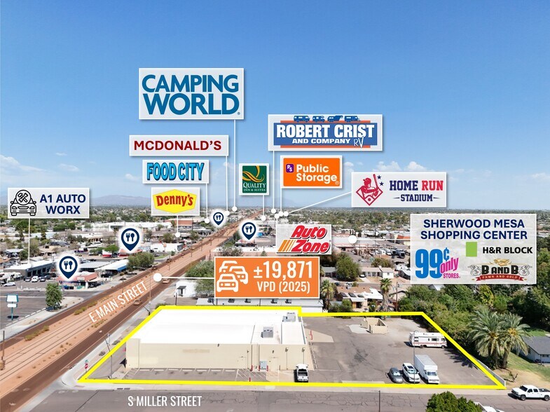 More Photos Of 1021-1025 E Main St, Mesa Freestanding For Lease