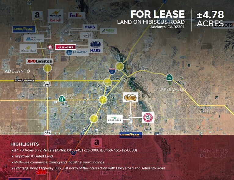 More Photos Of Hibiscus Rd, Adelanto Land For Lease