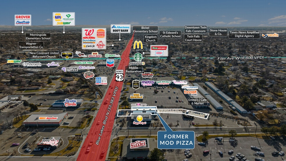More Photos Of 683 Blue Lakes Blvd N, Twin Falls Restaurant For Sale