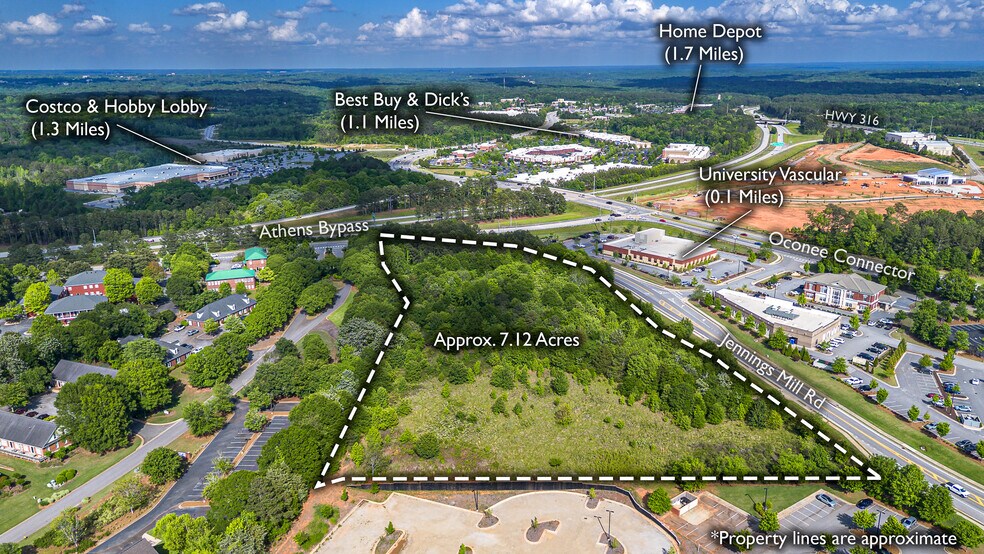 More Photos Of 1331 Jennings Mill rd, Watkinsville Land For Sale