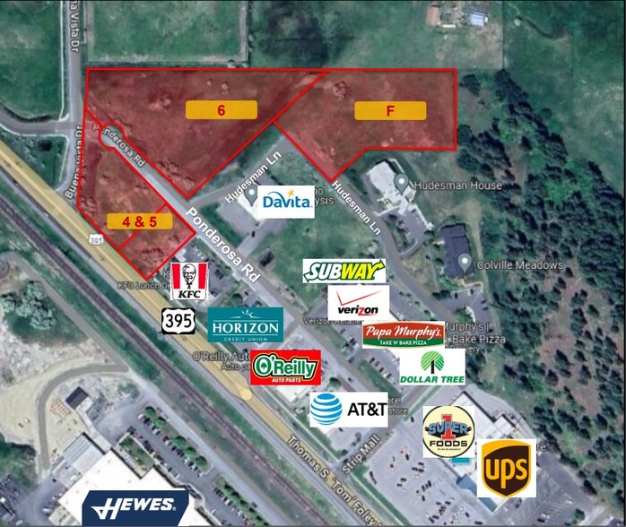 Primary Photo Of Highway 395 & Buena Vista Drive, Colville Land For Sale