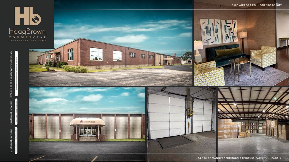 More Photos Of 3506 Airport Rd, Jonesboro Industrial For Sale