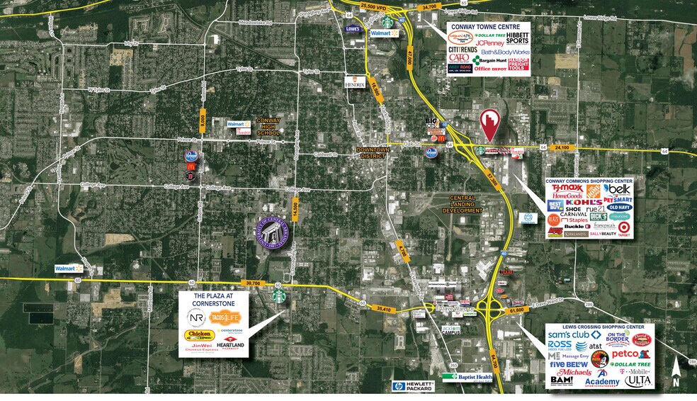 More Photos Of 916 E Oak St, Conway Land For Lease