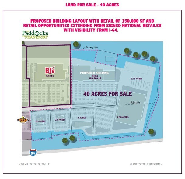 More Photos Of I-64 & U.S. 127 Hwy, Frankfort Land For Lease