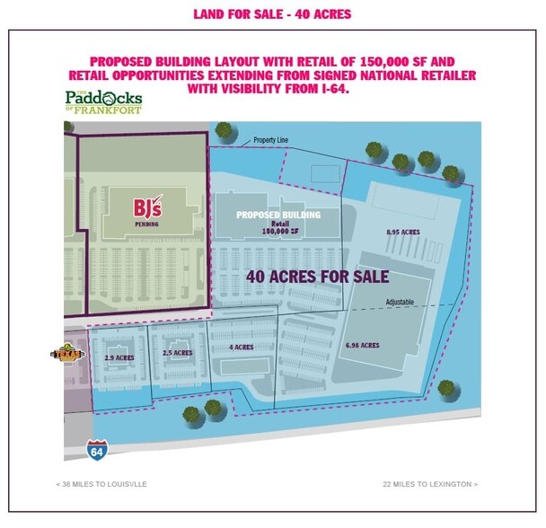More Photos Of I-64 & U.S. 127 Hwy, Frankfort Land For Lease