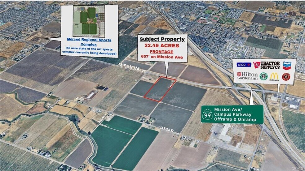 More Photos Of 2246 E Mission Ave, Merced Land For Sale