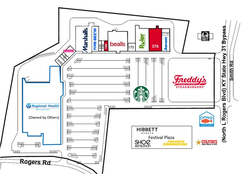 More Photos Of 310-376 N L Rogers Wells Blvd, Glasgow Unknown For Lease