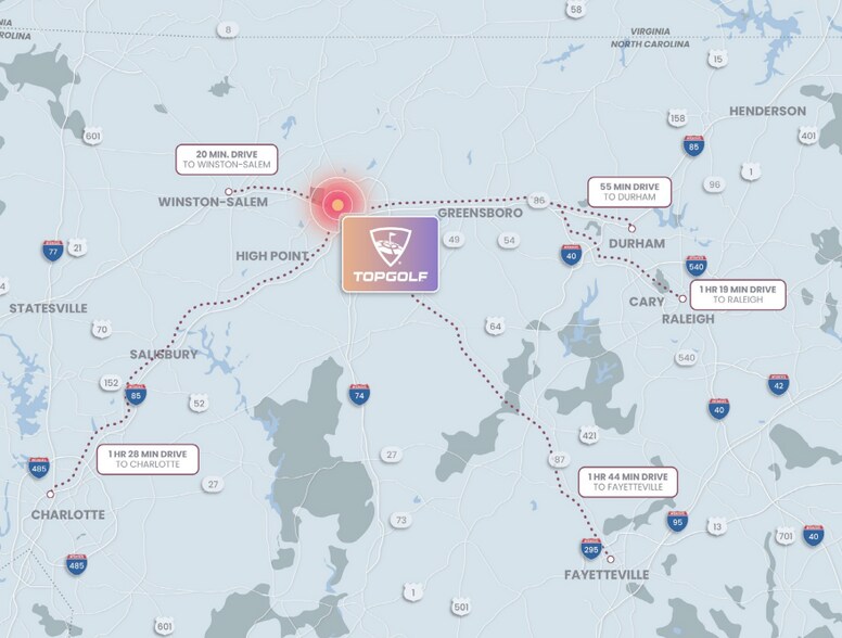 More Photos Of 609 Guilford College Rd, Greensboro Golf Course Driving Range For Sale