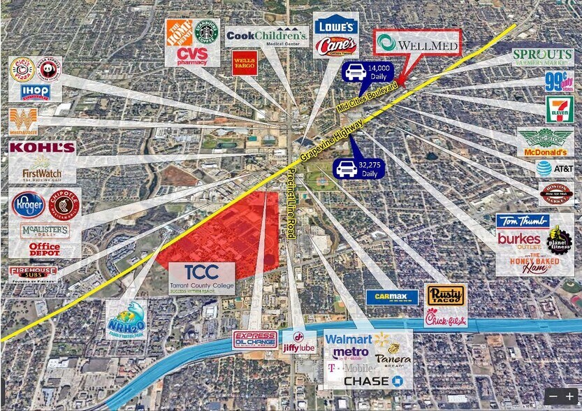 More Photos Of 466 Mid Cities Blvd, Hurst Medical For Sale