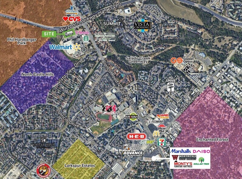 More Photos Of 938 Wurzbach Pky, San Antonio Freestanding For Lease