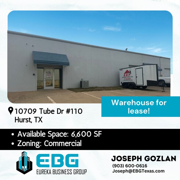 More Photos Of 10709 Tube Dr, Fort Worth Distribution For Lease