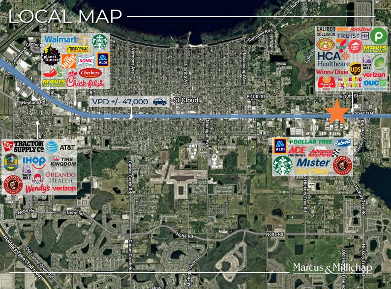 More Photos Of 1750-1780 E Irlo Bronson Memorial Hwy, Saint Cloud General Retail For Sale
