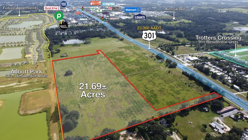Primary Photo Of 8528 Gall Blvd, Zephyrhills Land For Sale