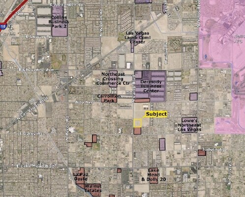 Primary Photo Of Lamb Blvd, Las Vegas Land For Sale