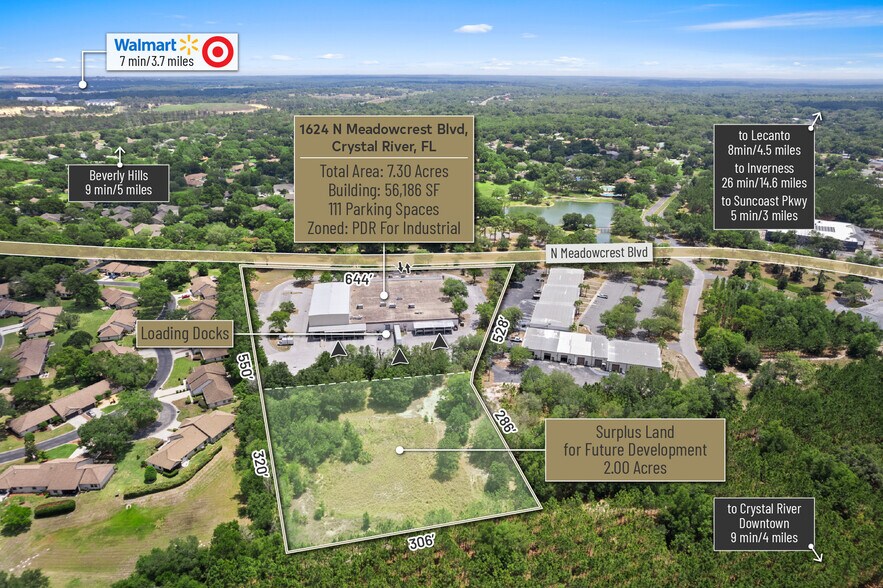 More Photos Of 1624 N Meadowcrest Blvd, Crystal River Manufacturing For Lease