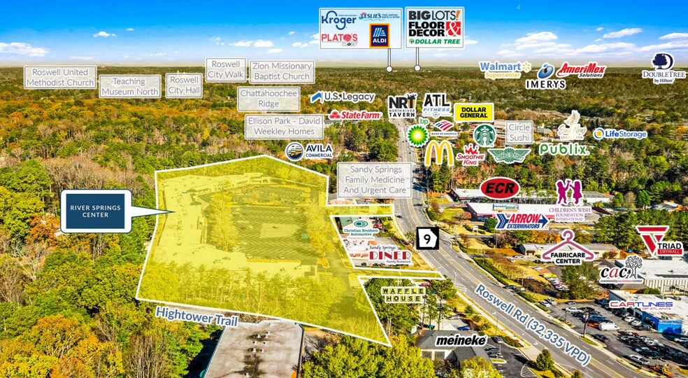 More Photos Of 8610 Roswell Rd, Sandy Springs Freestanding For Sale