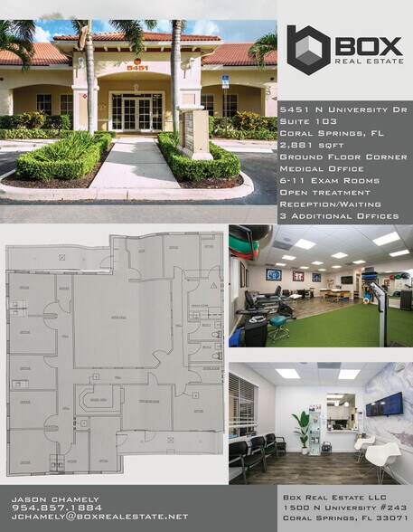 More Photos Of 5451 N University Dr, Coral Springs Office For Sale