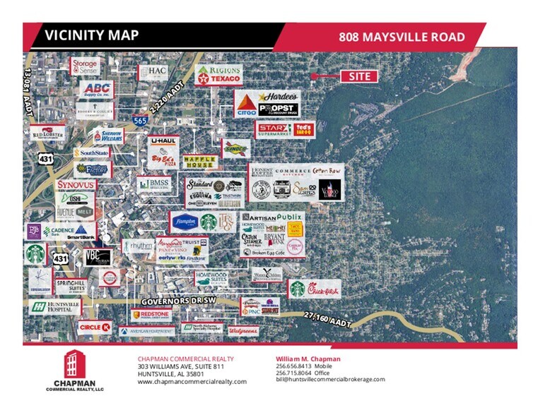 More Photos Of 808 Maysville Rd NE, Huntsville Religious Facility For Sale