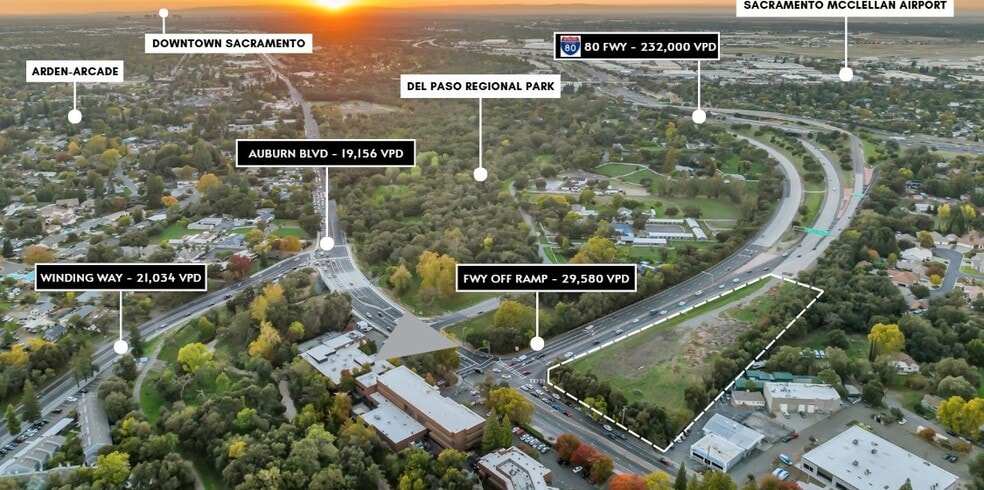 Primary Photo Of Auburn Blvd Blvd @ 244 Freeway, Sacramento Land For Sale