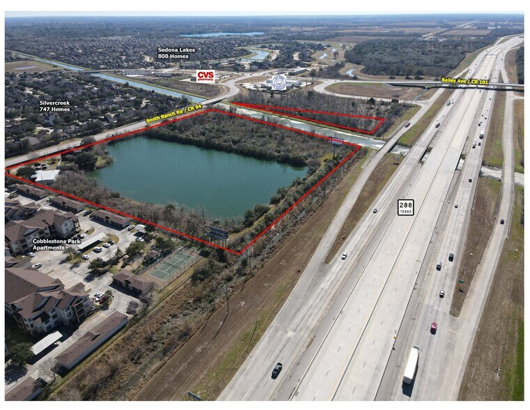 More Photos Of 4000 CR 94, Pearland Land For Sale
