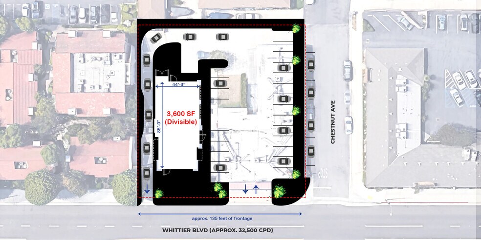 More Photos Of 541 E Whittier Blvd, La Habra Land For Lease