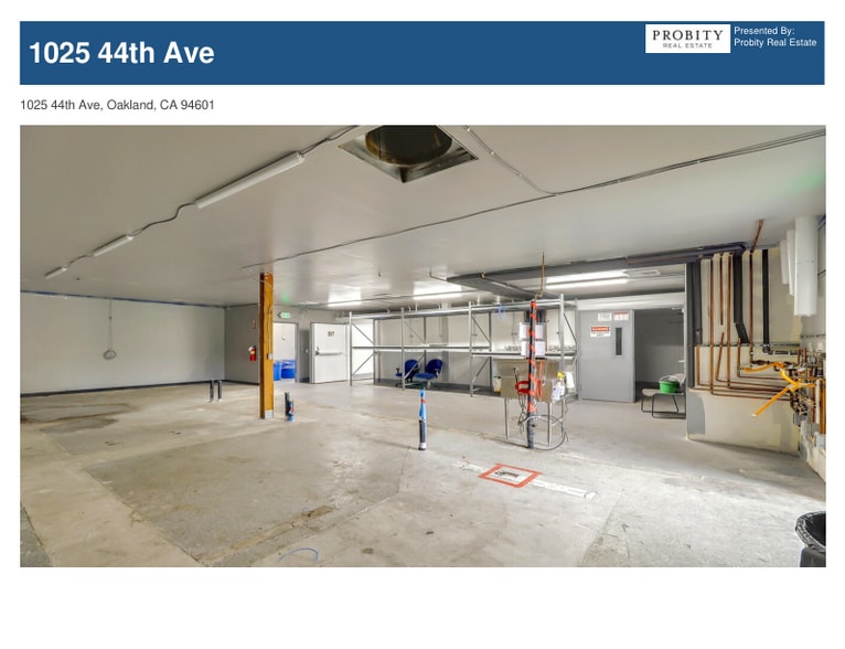 More Photos Of 1025 44th Ave, Oakland Warehouse For Sale