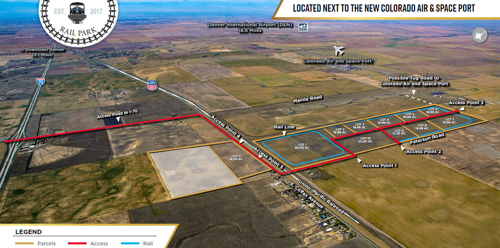 Primary Photo Of TBD E. Colfax, Bennett Industrial For Lease