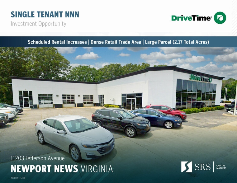 Primary Photo Of 11203 Jefferson Ave, Newport News Auto Repair For Sale