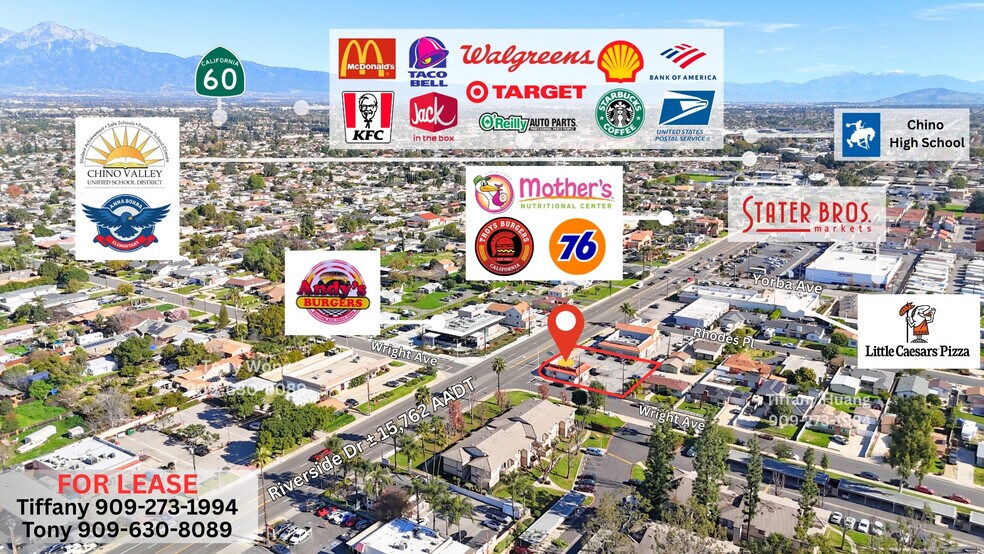 More Photos Of 4603 Riverside Dr, Chino Fast Food For Lease