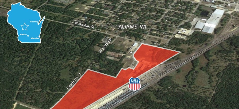 Primary Photo Of Union Pacific Rail, Adams Land For Sale