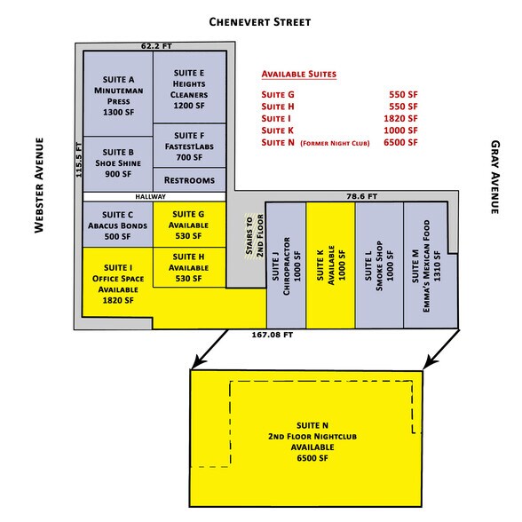 More Photos Of 2117 Chenevert St, Houston Freestanding For Lease