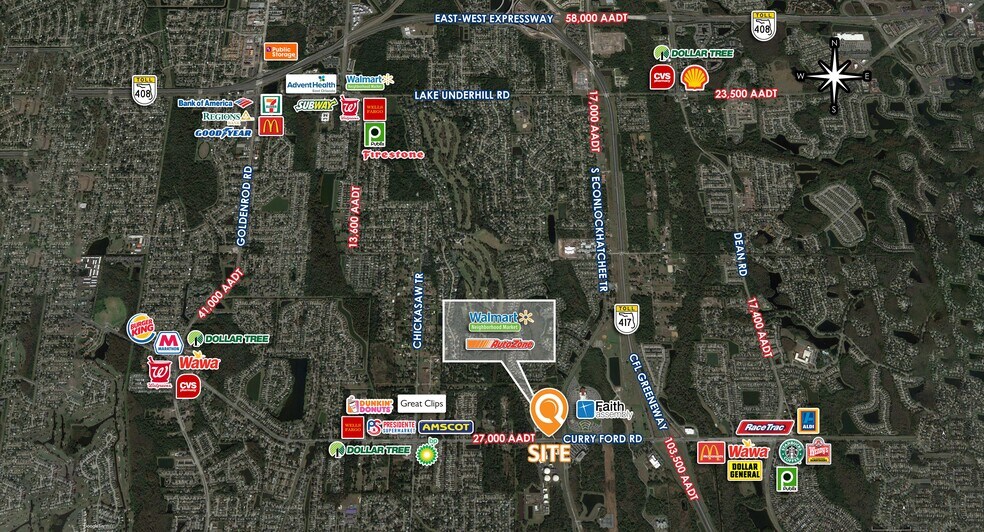 More Photos Of 9047 Curry Ford Rd, Orlando Storefront For Lease
