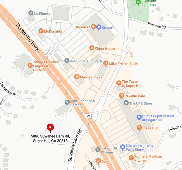 More Photos Of 5886 Suwanee Dam Rd, Sugar Hill Land For Sale