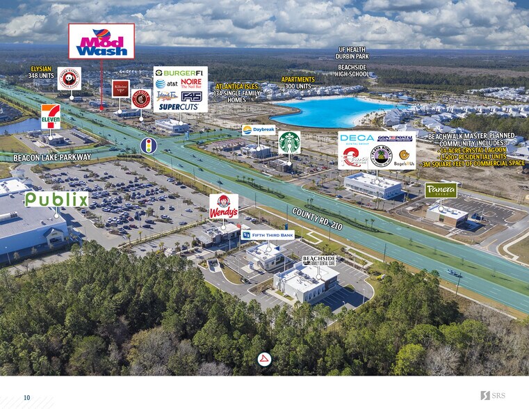 More Photos Of 259 Beachwalk blvd, Saint Johns Carwash For Sale