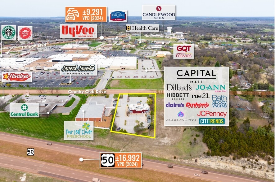 More Photos Of 3519 Country Club Dr, Jefferson City Restaurant For Sale