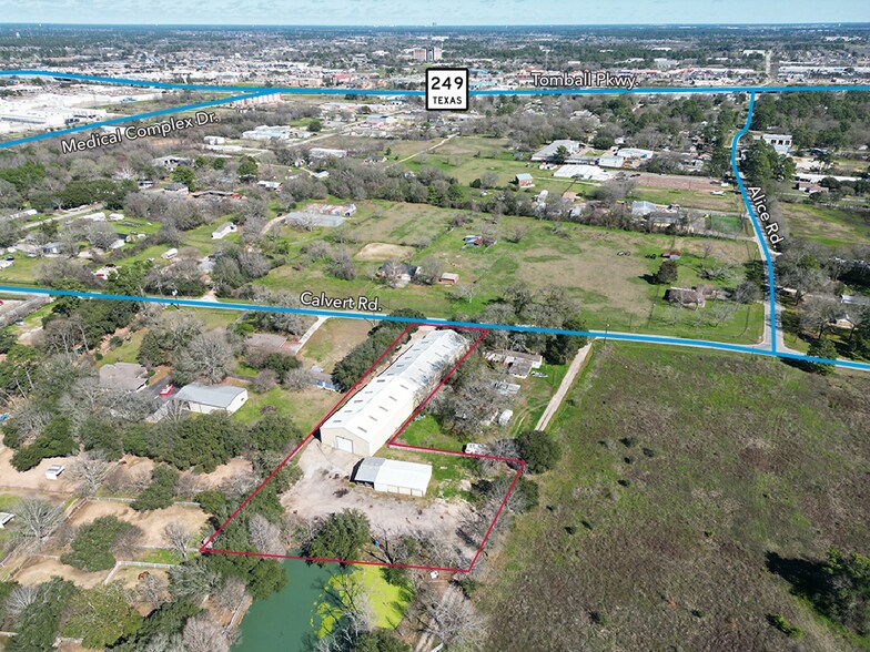 More Photos Of 27703 Calvert Rd, Tomball Warehouse For Lease