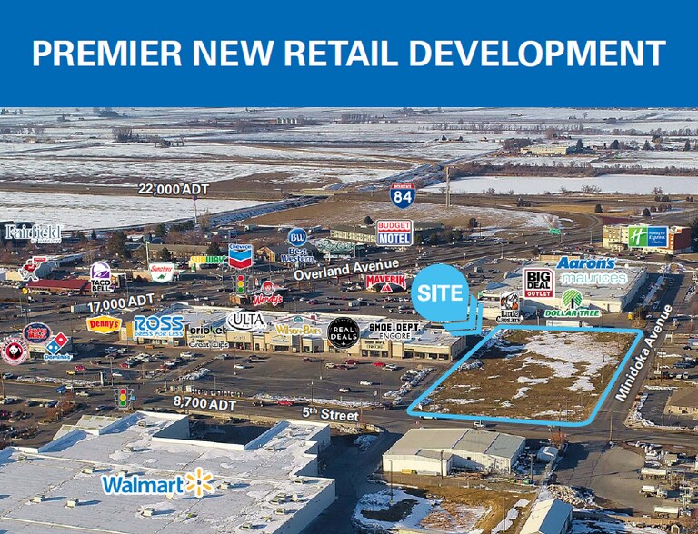 Primary Photo Of 5TH STREET & MINIDOKA AVENUE NWC ave, Burley General Retail For Lease